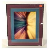 Colorful print by Gail Simmons, artist signed