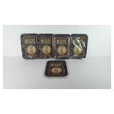 Five tin trays, Closest shave in town Reuzel,