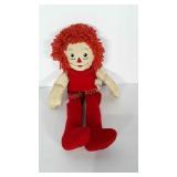 Raggedy Ann doll. Condition as shown.