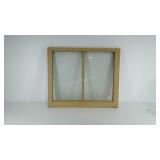 Window pane for repurposing project, 28" × 23"