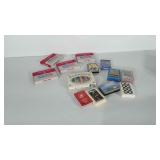 Playing card lot. Some are still factory sealed.