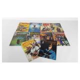 Comic books, ten various brands and titles