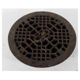 Cast iron floor vent