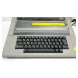 Sharp electric typewriter, works
