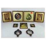 Group of framed artwork, includes Edward Gross