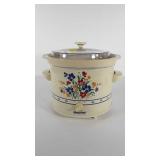 Rival crock pot, works, with plastic dust cover