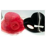 Hat and bag group, includes two hat boxes