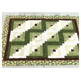 Handmade quilt, 62x49, good condition