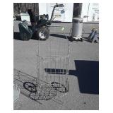 Wire grocery cart