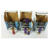 Three partial boxes of 16 gauge waterfowl shots.