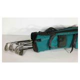 Datrek ladies golf bag, includes clubs