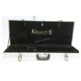 Kola Arms hard sided gun case. Has lock but don
