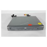 Polaroid DVD player, model DHX-1000A, powers up