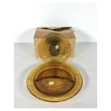 Tiara amber glass child