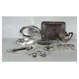 Metalwares: some are silver plated.  Includes