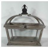 Terrarium with glass walls. Missing top glass