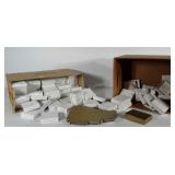 Jewelry size boxes. Each measures 3.5x3.5 inches.