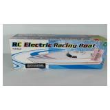 RC Electric race boat with box, not tested