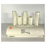 Food Saver vacuum sealer with supplies, powers on