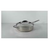 Kirkland stainless steel 5.5qt saute pan with