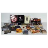 Book lot plus a few computer games. See pictures