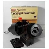Weathertite floodlight holder kit with box