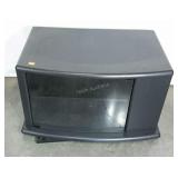TV stand, laminate, glass door, 22 x 33 x 21,