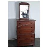 Sears Roebuck Maple Chest on Chest, 3 over 2