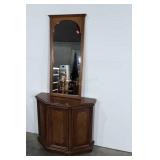 Foyer Console with matched wall mirror, 34"