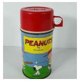 Peanuts thermos, 7" h