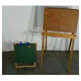 Two easels/art stations for kids,  both are two