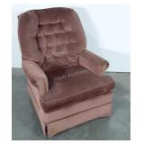 Living Room swivel rocker Chair. Upholstery with
