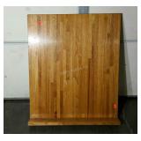 Butcher block style counter top, 31 x 37, 1 inch