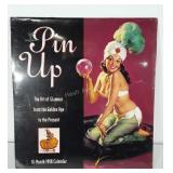 1998 factory sealed Pin-up girl art Calendar.