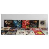 Large group of records, includes Christmas, Glen