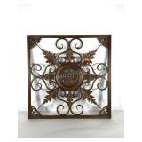 Metal wall hanging, 28x28