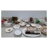 Novelty and Advertising mugs, dishes, souvenir