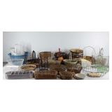 Group of baskets, Easter baskets, apple baskets,