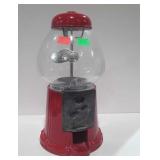 Gumball machine, for display only key does not