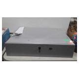 Cash drawer with key 18 in wide by 16 in deep,