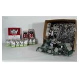Holiday lights, some new in box. Includes clear
