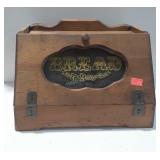 Wooden bread box