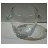 Ice bucket, etched with a 