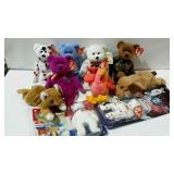 Ty Beanie Babies with tags, includes 9/11 bear,