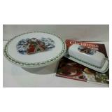 National Wildlife Federation Christmas cake stand