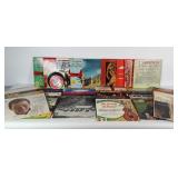 Vinyl record group: kids music, christmas music,