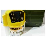 Two Flow Trolls and a Plano tackle box, one troll