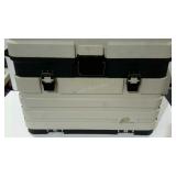 Plano tackle box, 14" tall, includes some