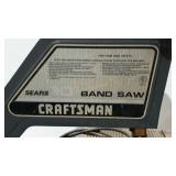Sears 10" band saw by Craftsman,  powers up