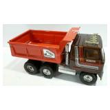 Ertl Transtar dump truck, broken piece on top of